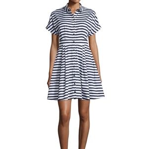 kate spade new yorkshort-sleeve striped fit & flar